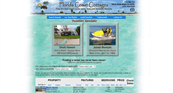 Desktop Screenshot of floridacoastcottages.com